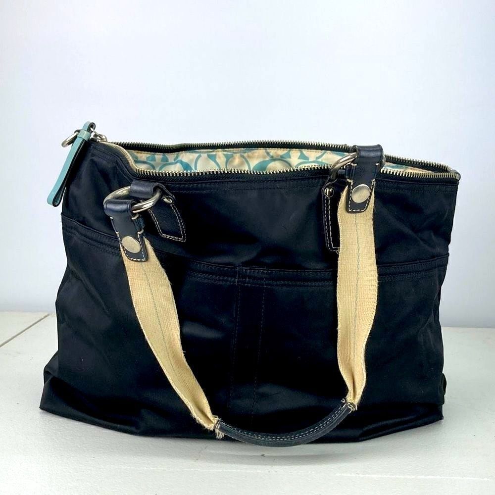 COACH Leatherware HAMPTON M0771-11748 Multipurpose Tote Baby Bag - Picture 2 of 16
